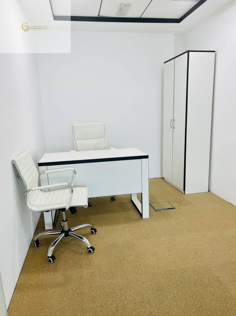 6 Fully Fitted 300 Sqft Office with Modern furniture in Jumeirah