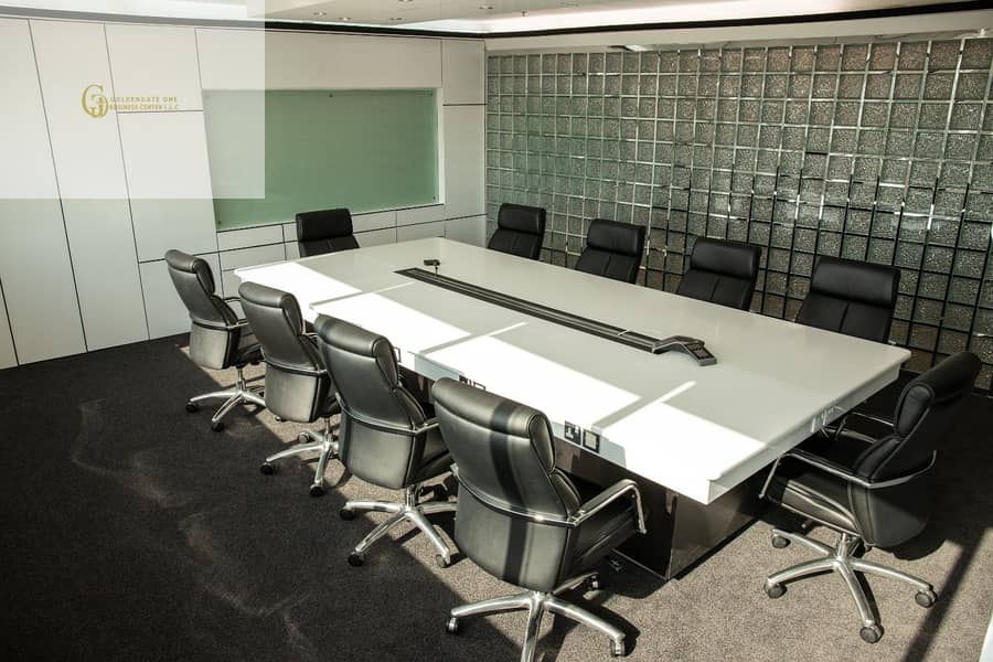 9 Fully Fitted 300 Sqft Office with Modern furniture in Jumeirah