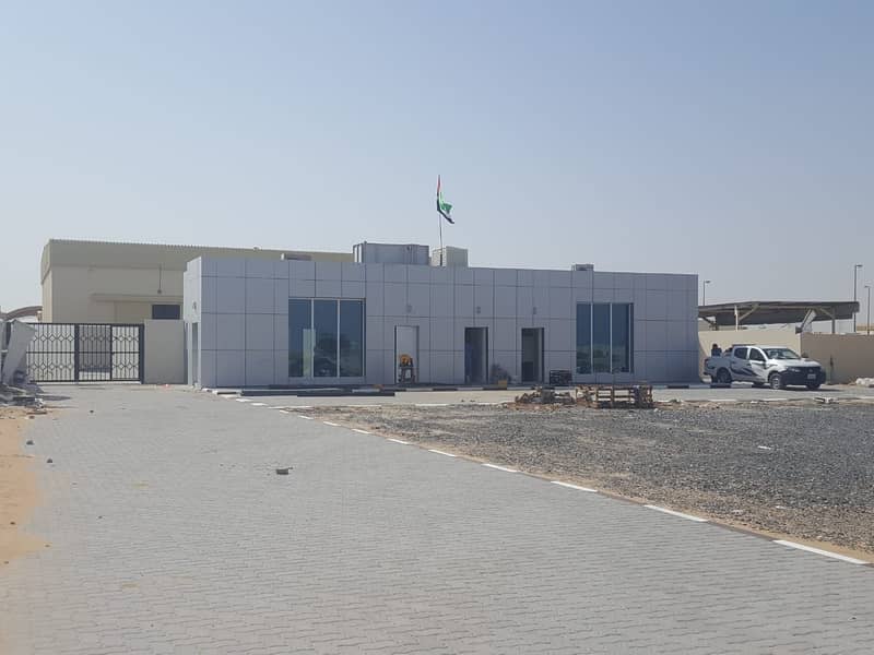 A complex of 2 warehouses and office building in Affordable Price