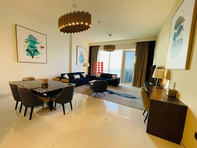 3 Bedroom Flat for Rent in Dubai Media City, Dubai - Full Sea View | Fully Furnished | High Floor
