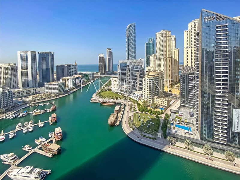 位于迪拜码头，奥拉码头大厦 3 卧室的公寓 3100000 AED - 5474164