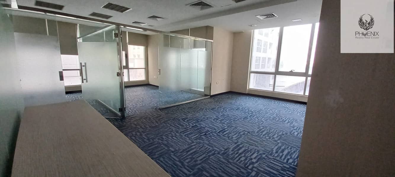 Fitted office with Spacious Partitions available in Al Barsha