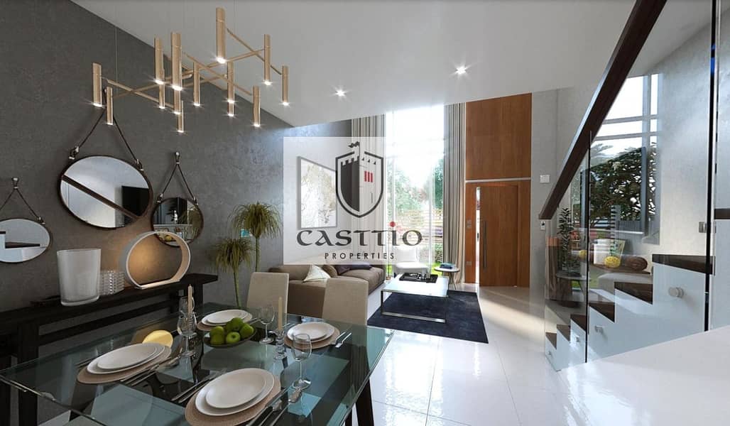 At an amazing price, own a townhouse villa for only 650,000 dirhams in the center of Dubai