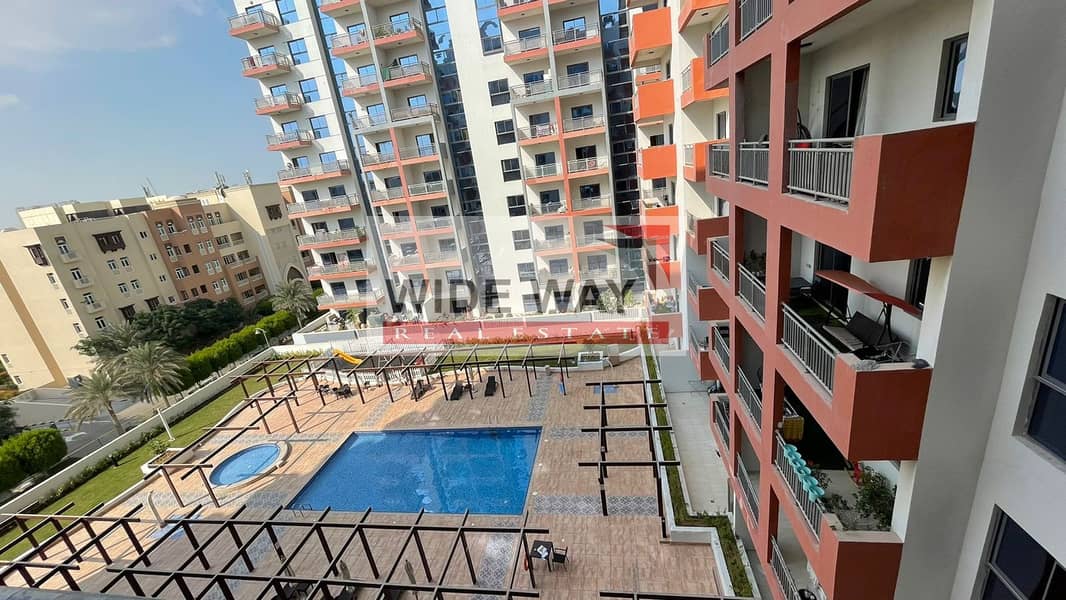 Rented 1BR Investment | Pool View | Near Metro