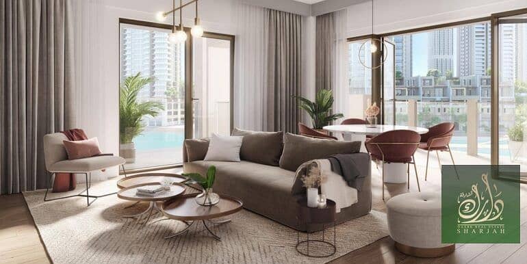 位于迪拜溪港，溪滩日落综合大楼 1 卧室的公寓 1160000 AED - 5579442