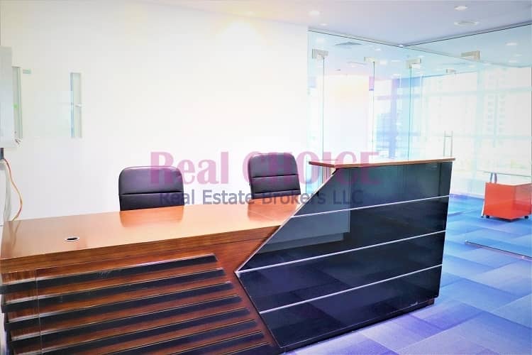 Partitioned Office in SZR | Well-maintained | Vacant