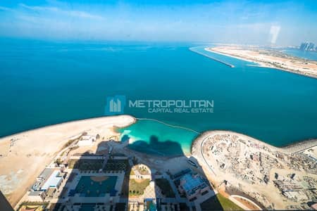 4 Bedroom Apartment for Sale in The Marina, Abu Dhabi - Majestic Home | View of Water | Privileged Living