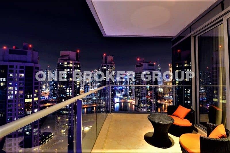 Квартира в Дубай Марина，Трайдент Гранд Резиденция, 2 cпальни, 2400000 AED - 5580317