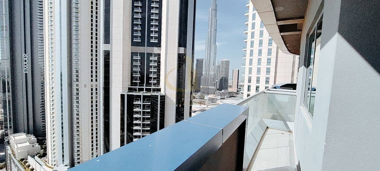 Burj Khalifa View | High floor | Chiller free | Fully Furnished
