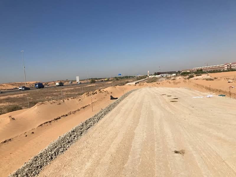A unique opportunity to sell land in Ajman Al Zahia, including fees, freehold for all nationalities, a very excellent location