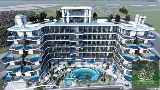2 Bedroom Apartment for Sale in Arjan, Dubai - 7 Years payment plan  - 10% Down payment - Private pool.