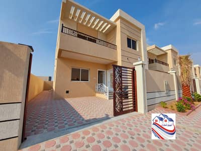 Villa for sale in Al-Alia area, directly opposite Al Raqaib, two floors and a roof, without down payment, with easy bank financing