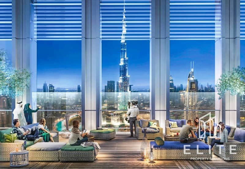 12 Burj Khalifa View | High Floor | Great Investment
