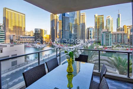 شقة 3 غرف نوم للبيع في دبي مارينا، دبي - Fully Upgraded | Emaar | Vacant On Transfer