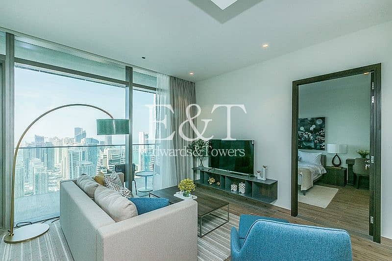 7 Large Corner 2BR | Breathtaking Full Marina View