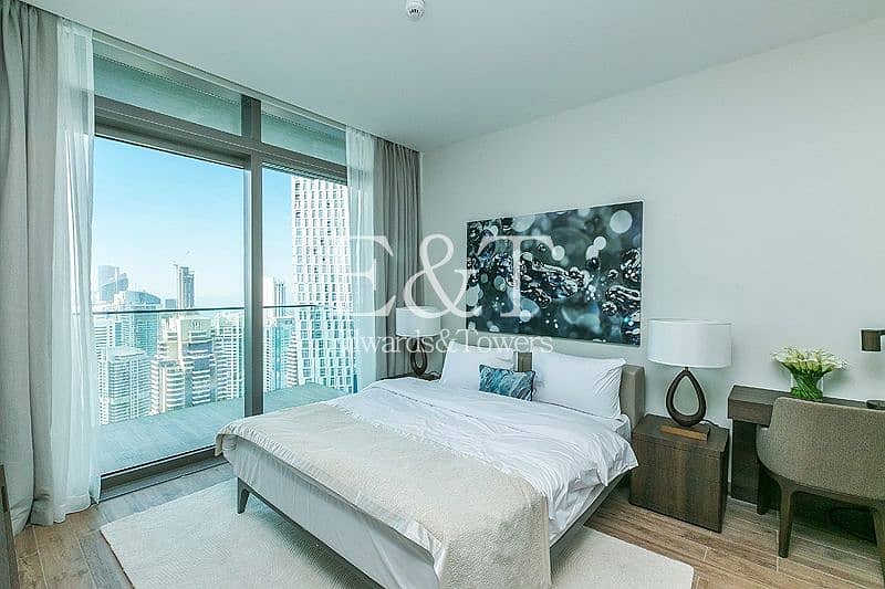 11 Large Corner 2BR | Breathtaking Full Marina View