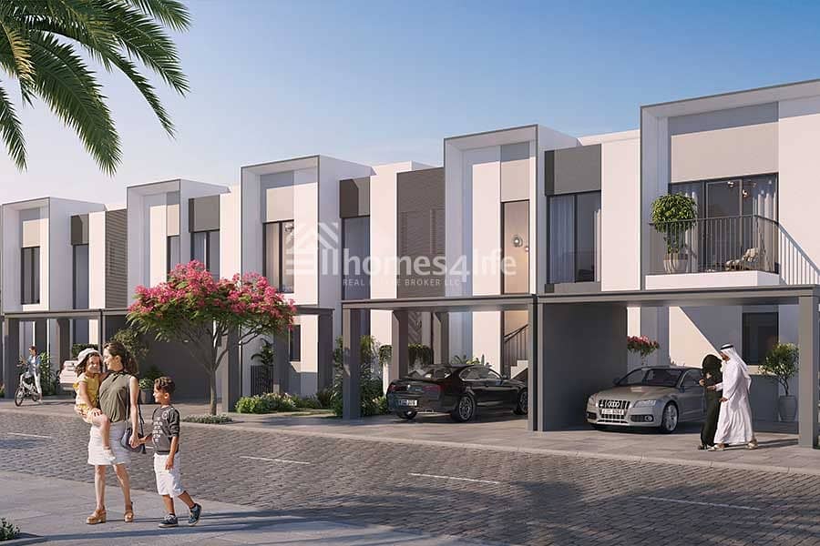 8 Dream home 3BHK plus maid townhouse for sale