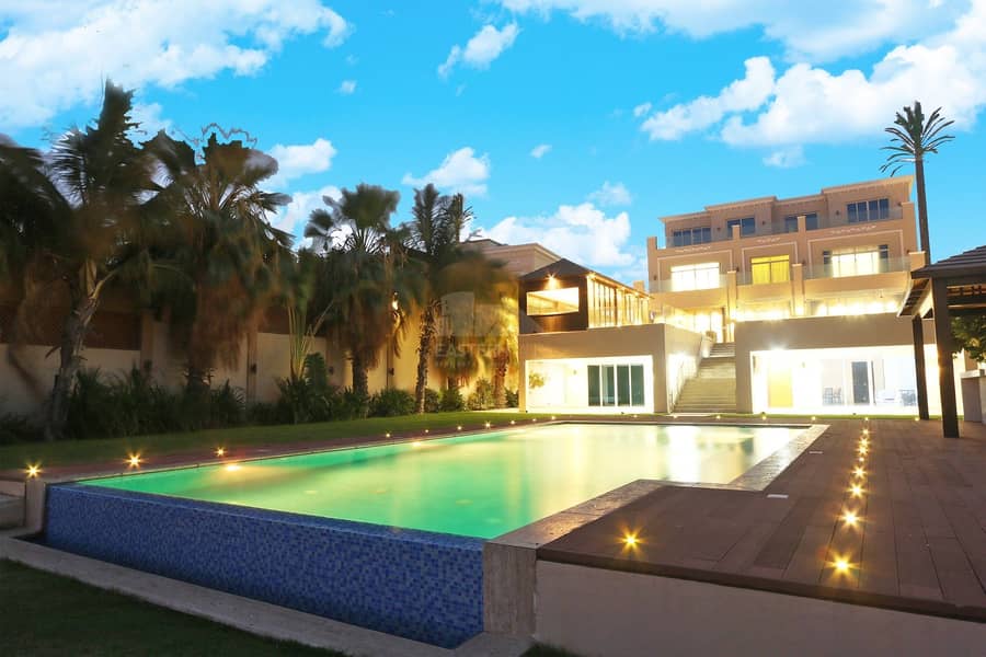 luxury and modified villa with basement and marsa