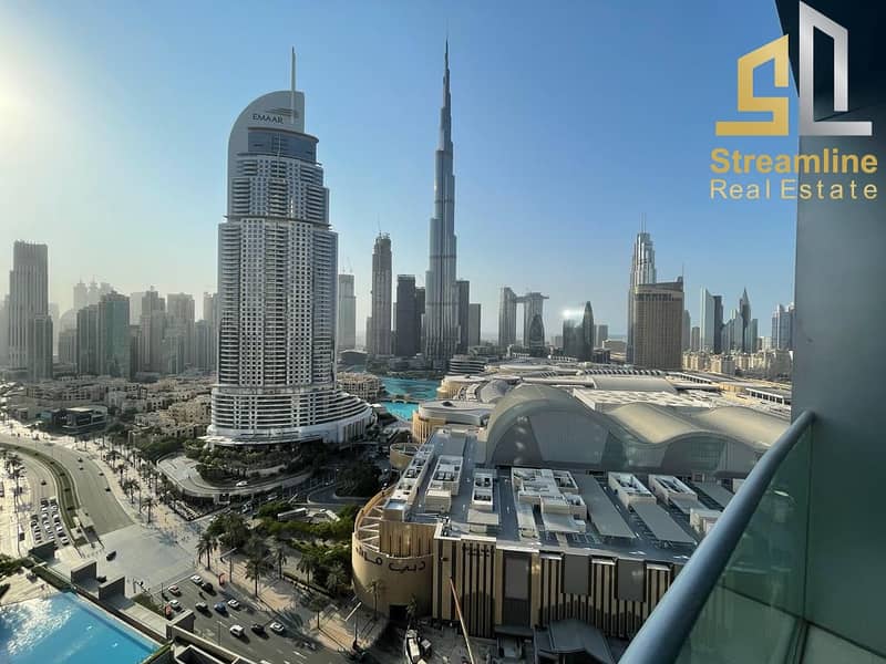 All bills included - 30k monthly , Serviced , Burj Khalifa view