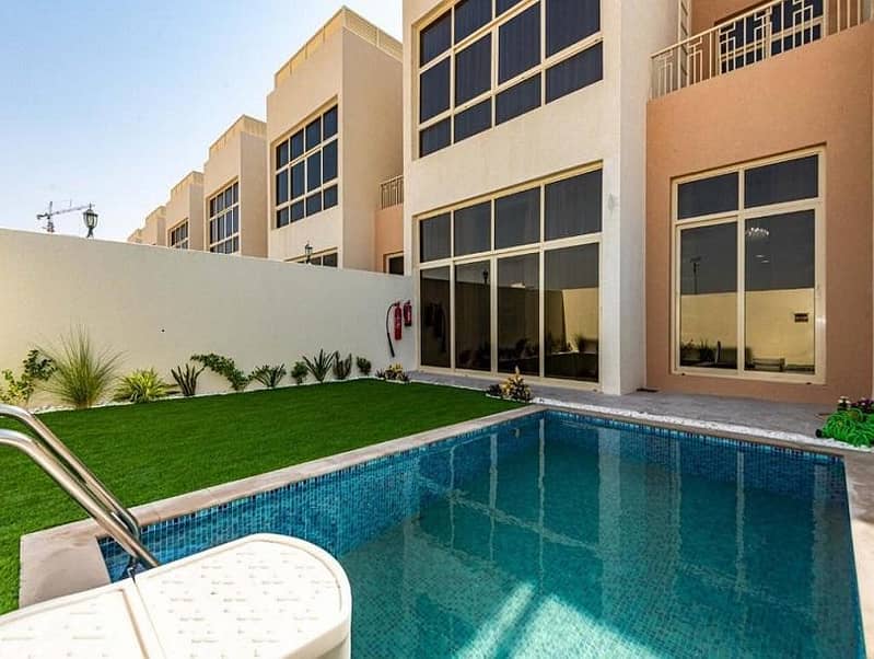 Own 4BR Townhouse   In Al Furjan  | Single Row | Best Price