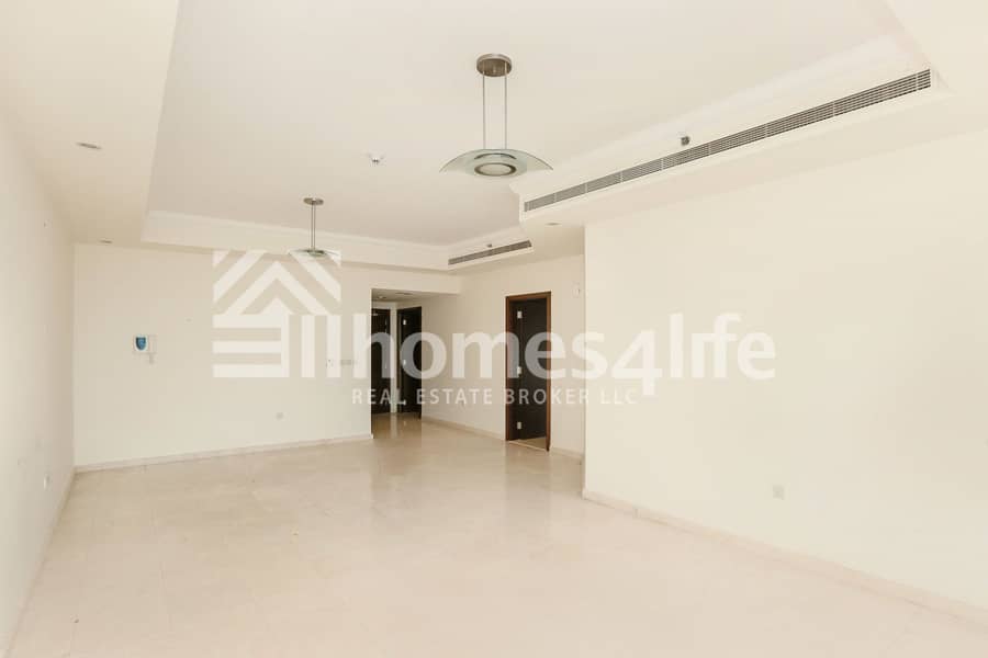 4 Spacious| Vacant| Burj & Canal View |Higher Floor
