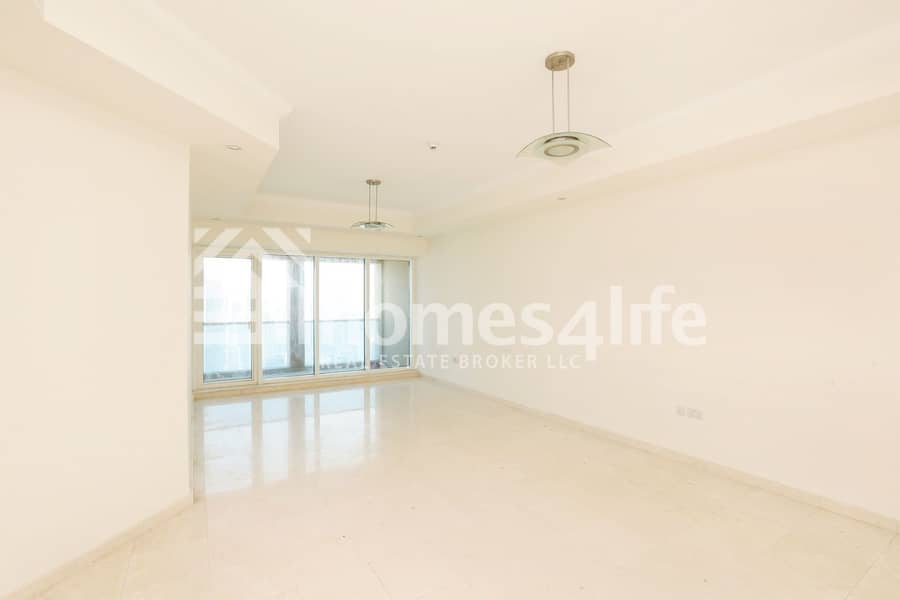 5 Spacious| Vacant| Burj & Canal View |Higher Floor