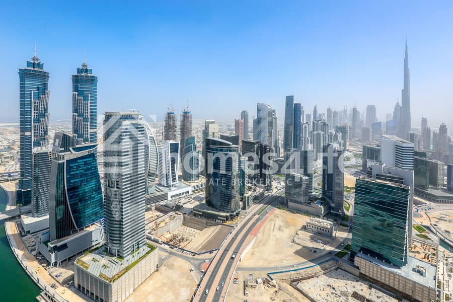21 Spacious| Vacant| Burj & Canal View |Higher Floor