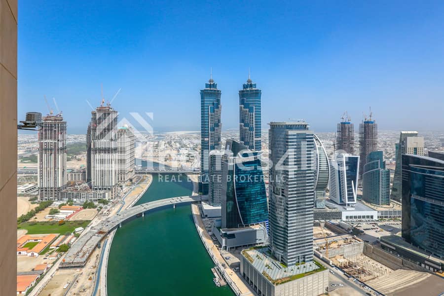 22 Spacious| Vacant| Burj & Canal View |Higher Floor