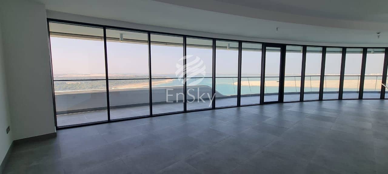 Brand new Full Sea View 3+Maids Penthouse Ready