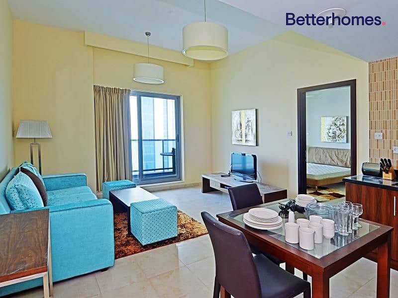 شقة في برج ذا دايموند مدينة دبي الرياضية 1 غرف 450000 درهم - 5587213