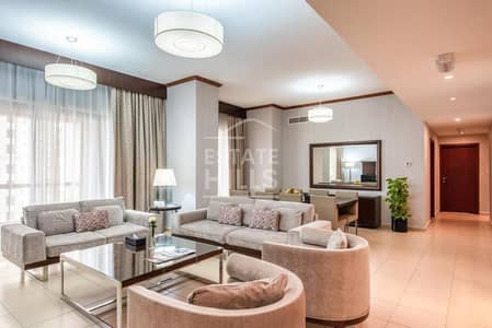 شقة فندقية 4 غرف نوم للايجار في جميرا بيتش ريزيدنس، دبي - شقة فندقية في صدف 3 صدف جميرا بيتش ريزيدنس 4 غرف 247000 درهم - 5424829