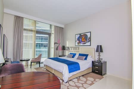 Studio for Rent in DAMAC Hills, Dubai - Community View | Furnished Studio | 2 Cheques