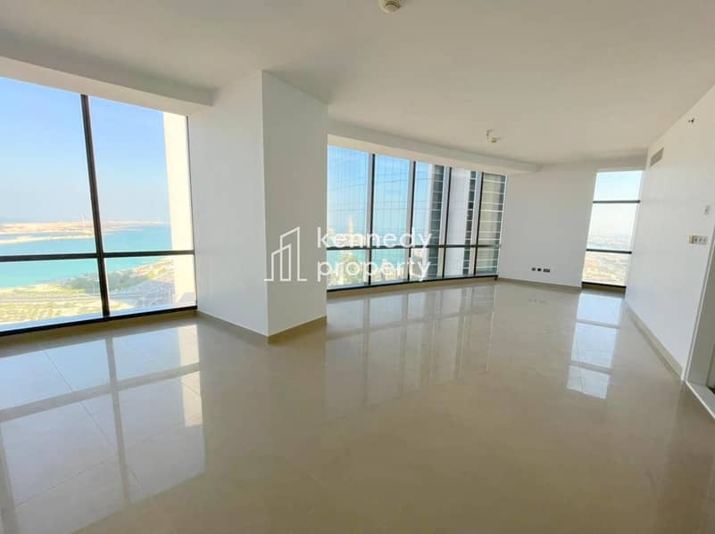 Пентхаус в Корниш Роуд，Этихад Тауэрс, 2 cпальни, 380000 AED - 5590142