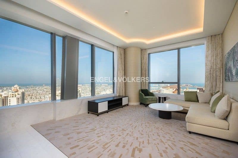 Luxury Corner Unit|Burj Al Arab|Atlantis View