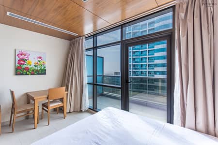 Furnished Studio | With Balcony | High floor