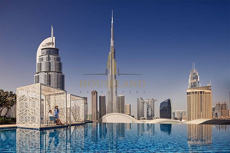 位于迪拜市中心，谦恭公寓喷泉景观综合体 1 卧室的公寓 225000 AED - 5591405