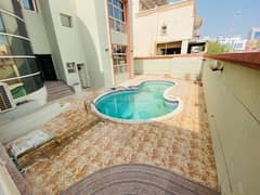 VILLA WITH SWIMMING POOL | FIVE (5) MASTERS BEROOM | WELL MAINTAINED | AL NAHYAN | FLEXIBLE PAYMENTS