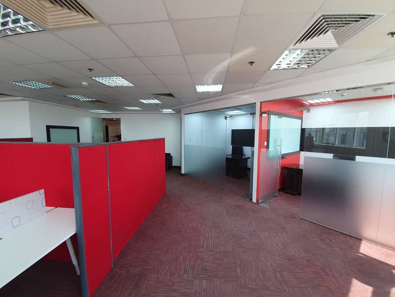 SPACIOUS OFFICE FOR SALE | READY TO MOVE | FURNISHED | FULLY FITTED