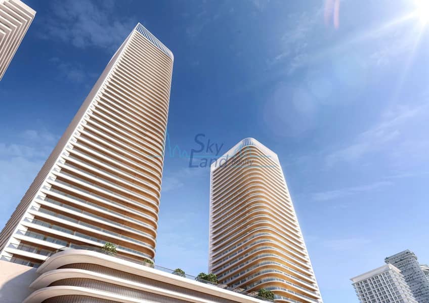 شقة في جراند بلو تاور 2،جراند بلو تاور،إعمار الواجهة المائية،دبي هاربور‬ 2 غرف 4247000 درهم - 4988066
