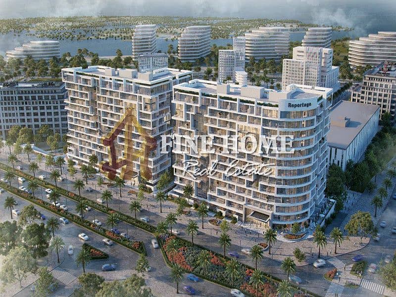 位于雅斯岛，帝瓦公寓 2 卧室的公寓 1279000 AED - 5031165