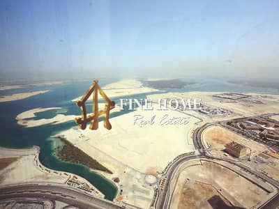 4 Bedroom Flat for Sale in Al Reem Island, Abu Dhabi - High Floor I Apartment 4BHK+1 with Sea View