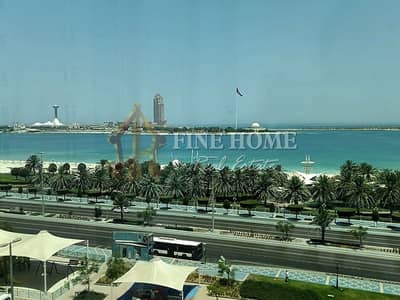 4 Bedroom Flat for Rent in Corniche Road, Abu Dhabi - For Rent I Marvelous 4BR w/ Sea view + Wardrobe