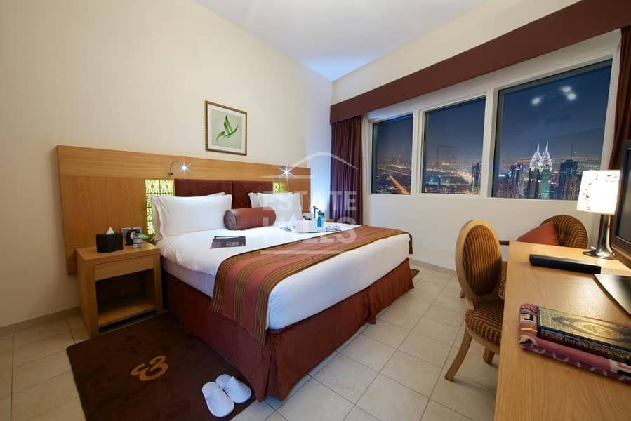 位于迪拜码头，滨海塔玛尼酒店 3 卧室的酒店式公寓 230000 AED - 5593447