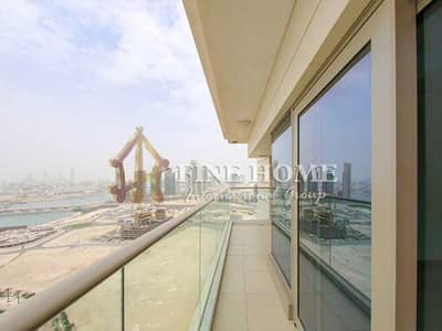 3 Bedroom Apartment for Sale in Al Reem Island, Abu Dhabi - Splendid Sea View | Massive 3BR+MR w Balcony