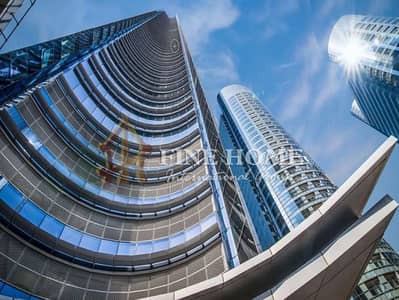 Office for Sale in Al Reem Island, Abu Dhabi - High-Floor | Fully Fitted Office w| Canal View