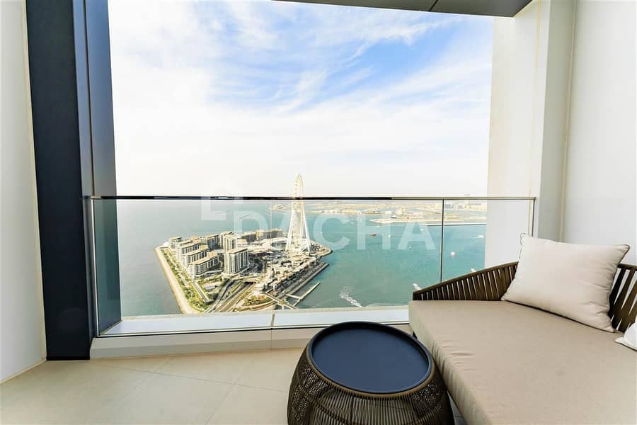 16 Sea & Ain Dubai view / Serviced / High floor