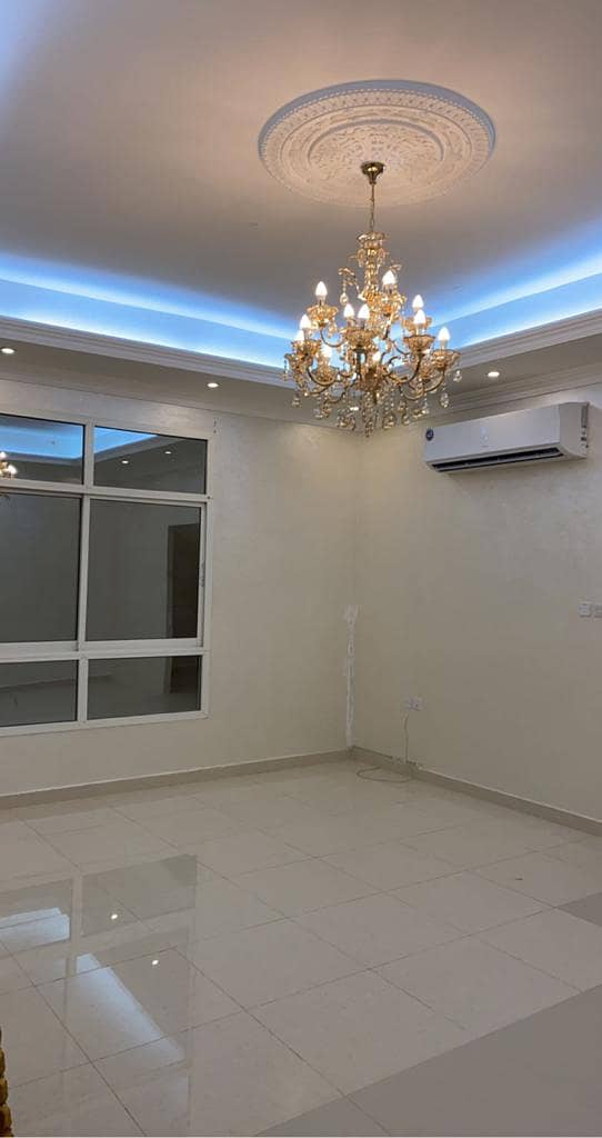 For rent in Ajman Al Hamidiya, a two-storey villa
 Number of rooms :- 4 wit