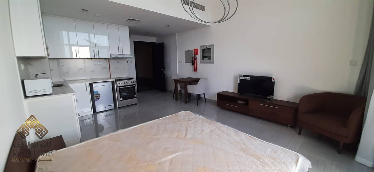 Fully Furnished Studio Flat at O2 Tower, JVC for Rent