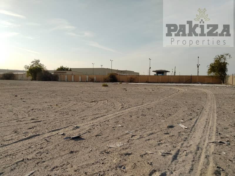 100000Sqft  II Open Land With Power Road Facing Available In Central Al Quoz  II
