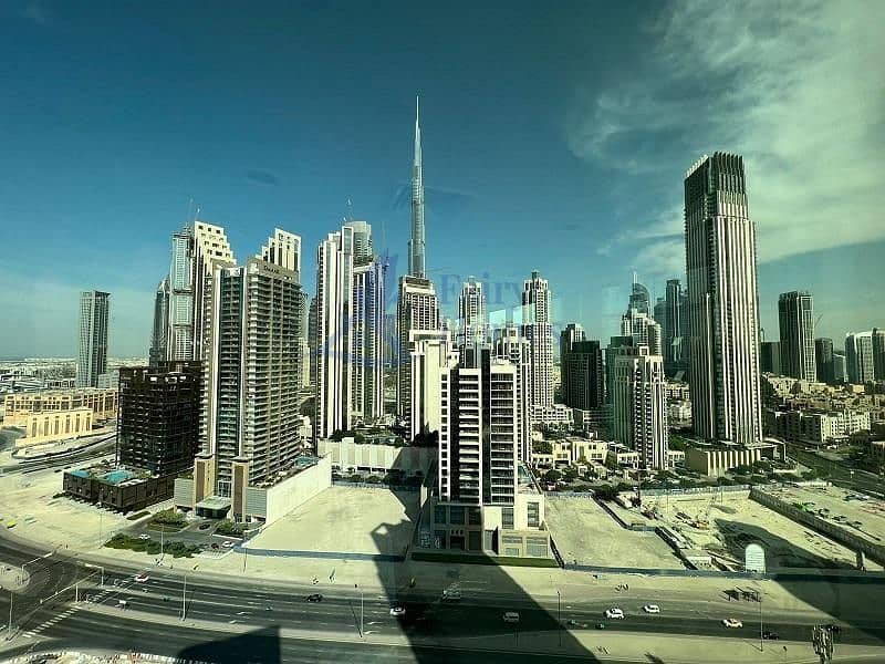 High Floor Burj Khalifa View Office | Big Unit for Sale Near Burj khalifa